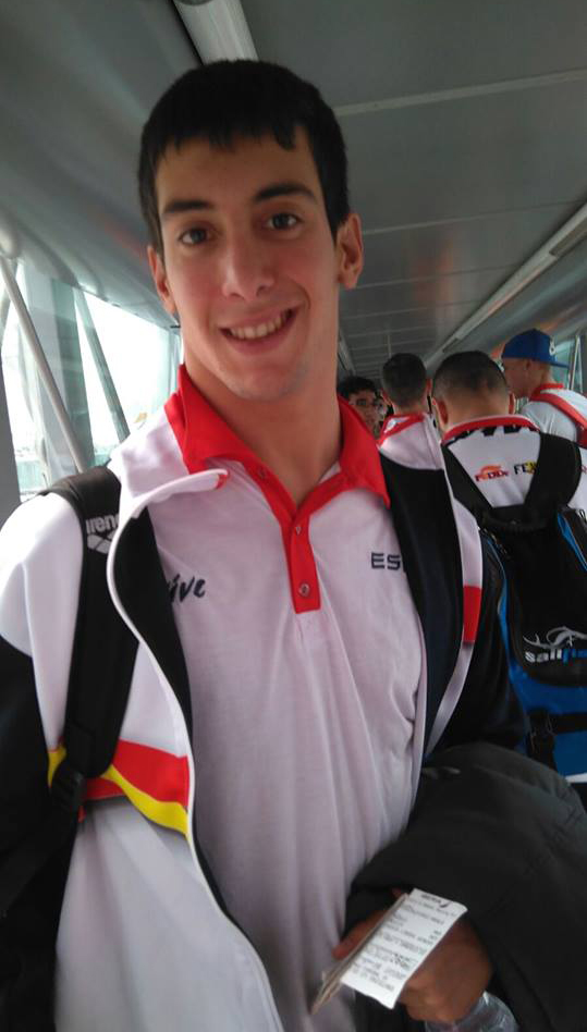 Primer día de los nuestros en los mundiales de natación.